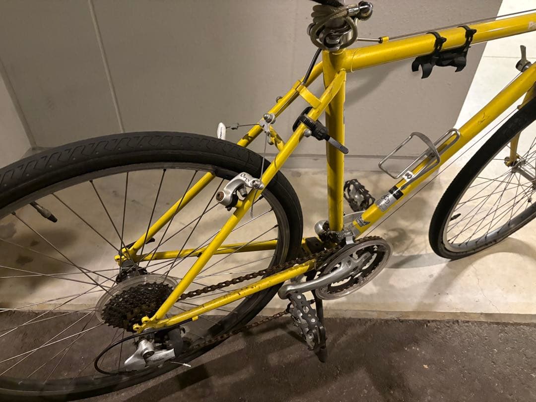 大阪市北区に引取り限定】panasonic B-OSC4 クロモリ ランドナー