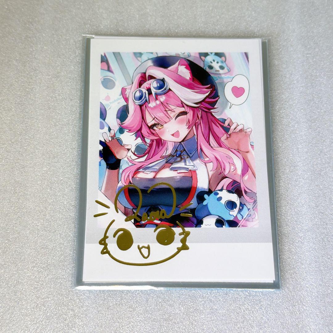 ラオーラ・パンテーラ 誕生日記念2025 複製サイン チェキ風ブロマイド