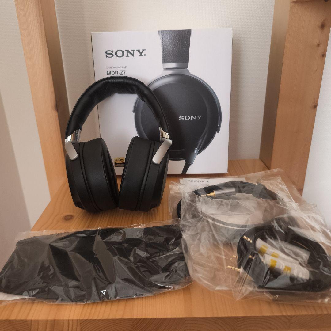 SONY MDR-Z7 ヘッドホン 美品 イヤーパッド新品交換済み Amazon | SONY MDR-Z7 Z7M2ヘッドセット 対応 イヤホンスリーブ