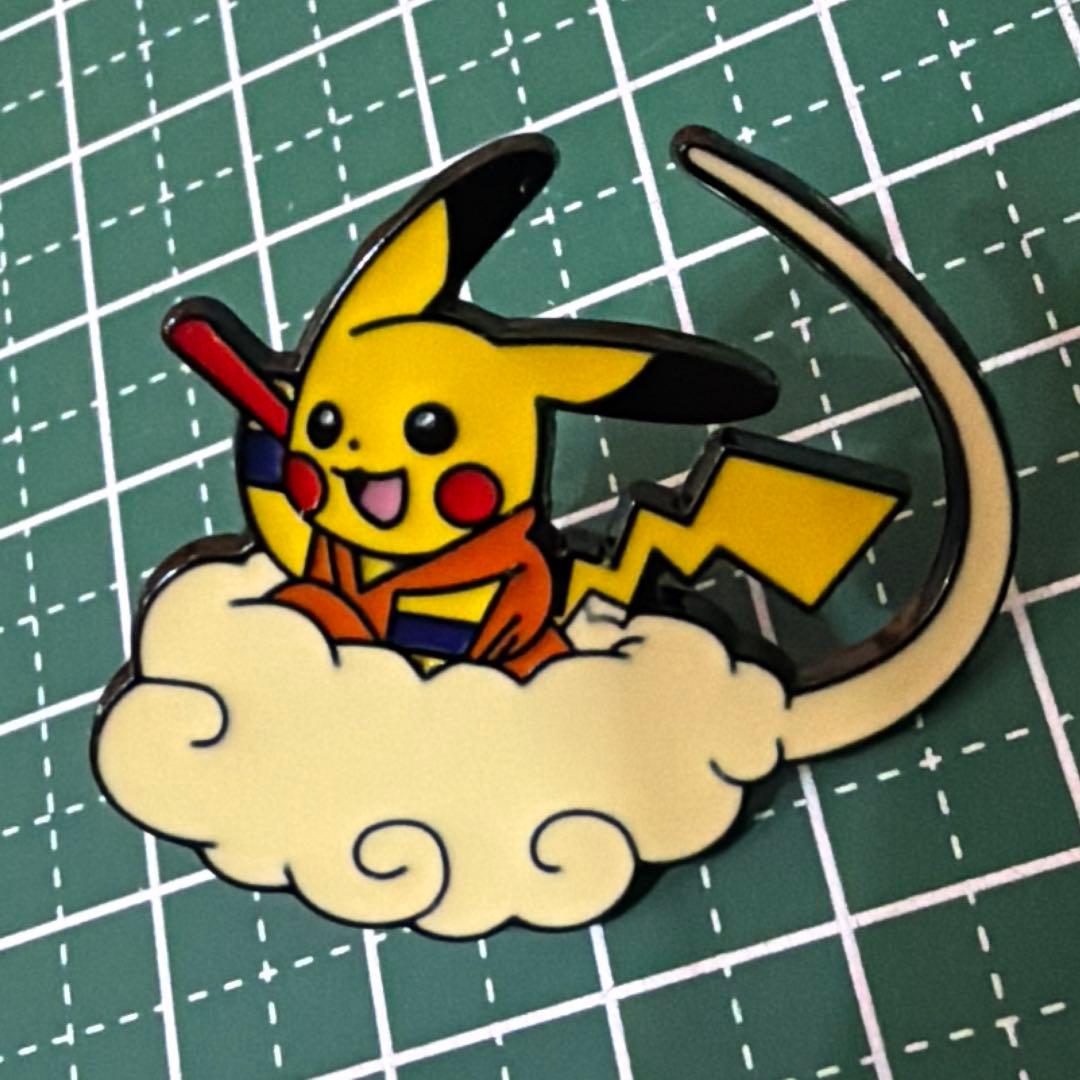 ピカチュウ ドラゴンボール風 ピンバッジ【新品、未使用】 - メルカリ