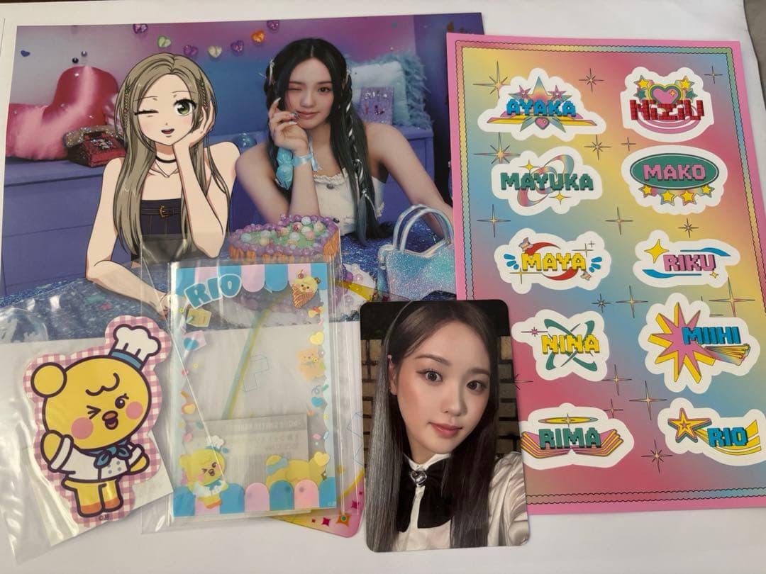 NiziU リオ ポストカード トレカ セット - メルカリ