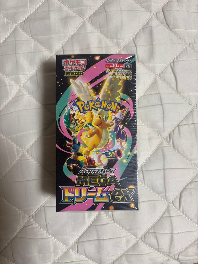【新品未開封】シュリンク付 ポケモンカード MEGAドリームex 1ボックス MEGAドリームex 新品未開封 シュリンク付き BOX ポケモンカード