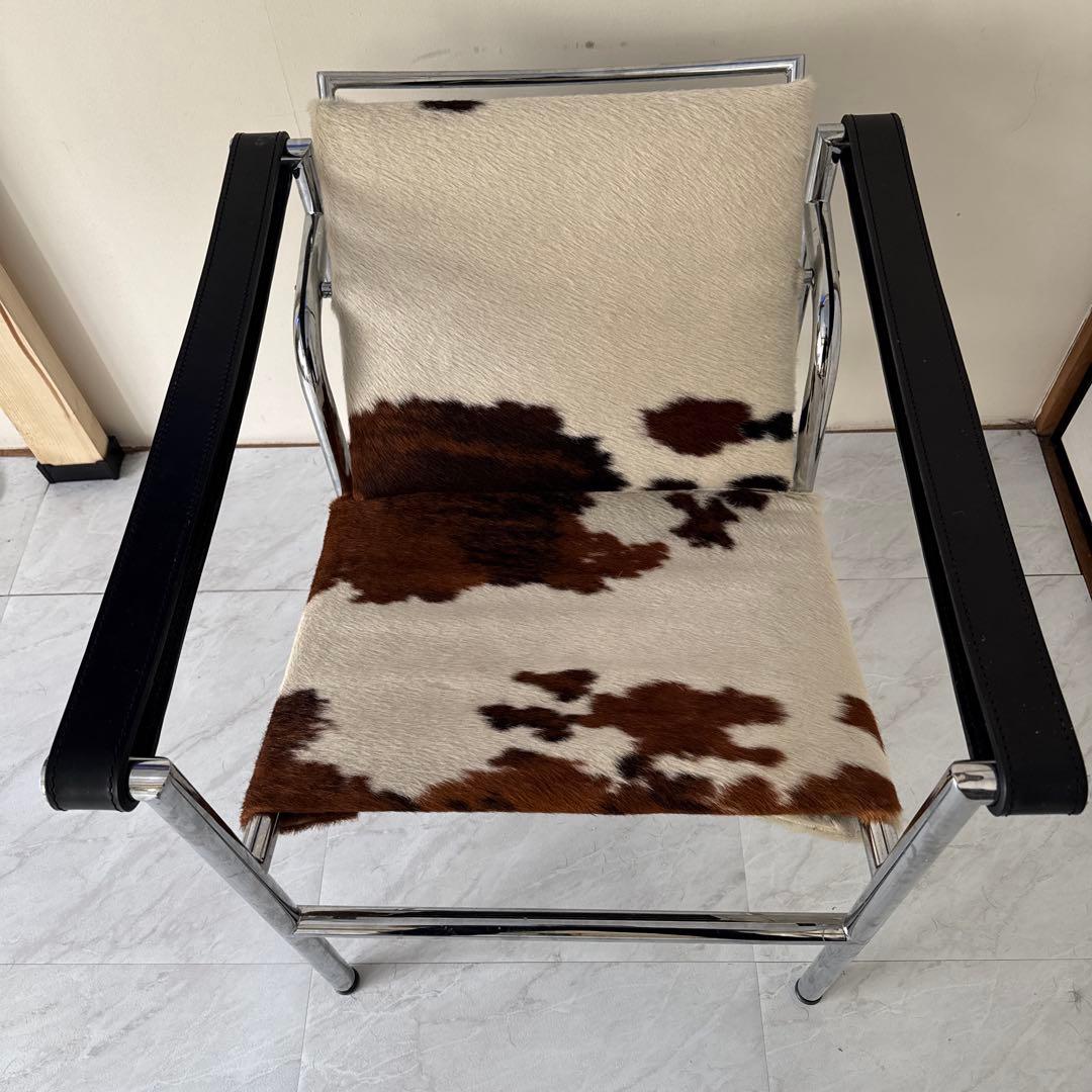 ル　コルビジェ　LC1 スリングチェア　プロダクト ル・コルビジェ/LC1スリングチェア【ポニースキン・スティールライン