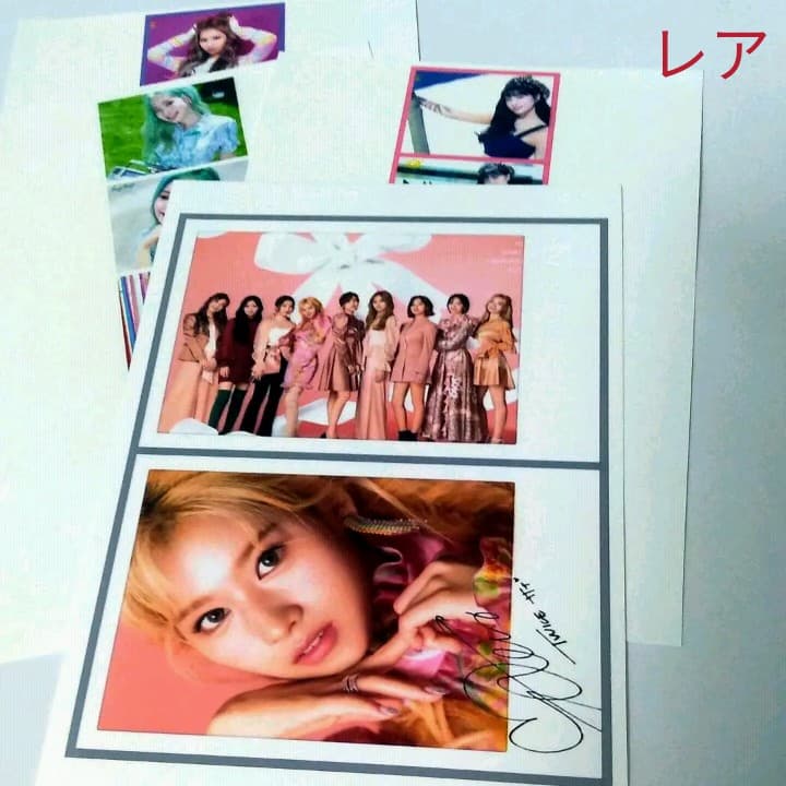 twice モモ ダヒョン サナ ネップリ サイン 4枚セット - メルカリ