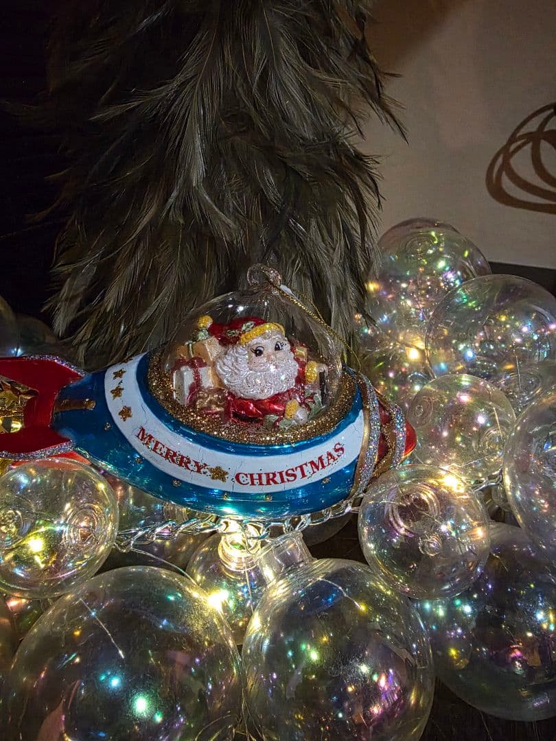 サンタロケット型クリスマスオーナメント④ ザ・コンランショップ 楽天市場】【あす楽】 クリスマス オーナメント 飾り ペーパーマッシュ