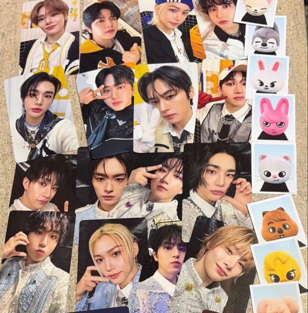 スキズ　StrayKids トイワールド IDフォト トレカ 24枚×5セット Stray Kids、LIVE Blu-ray『Stray Kids Fan Connecting 2024 “SKZ TOY