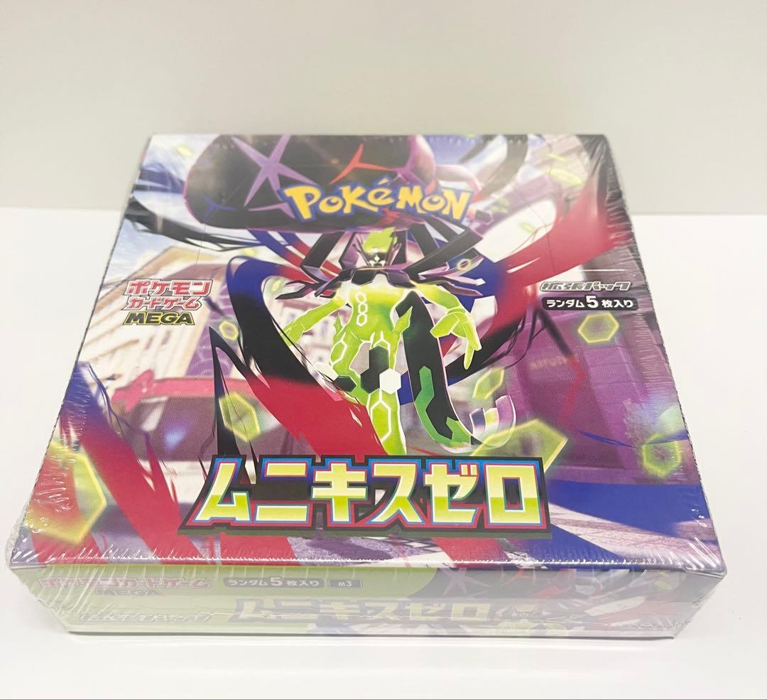 ポケカ　ムニキスゼロ　BOX 新品未開封 Amazon.co.jp: ポケモンカードゲーム MEGA 拡張パック ムニキスゼロ