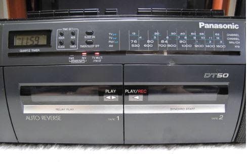 昭和の貴重品♪Panasonic RX-DT50 ラジカセ 【動作品】 - メルカリ