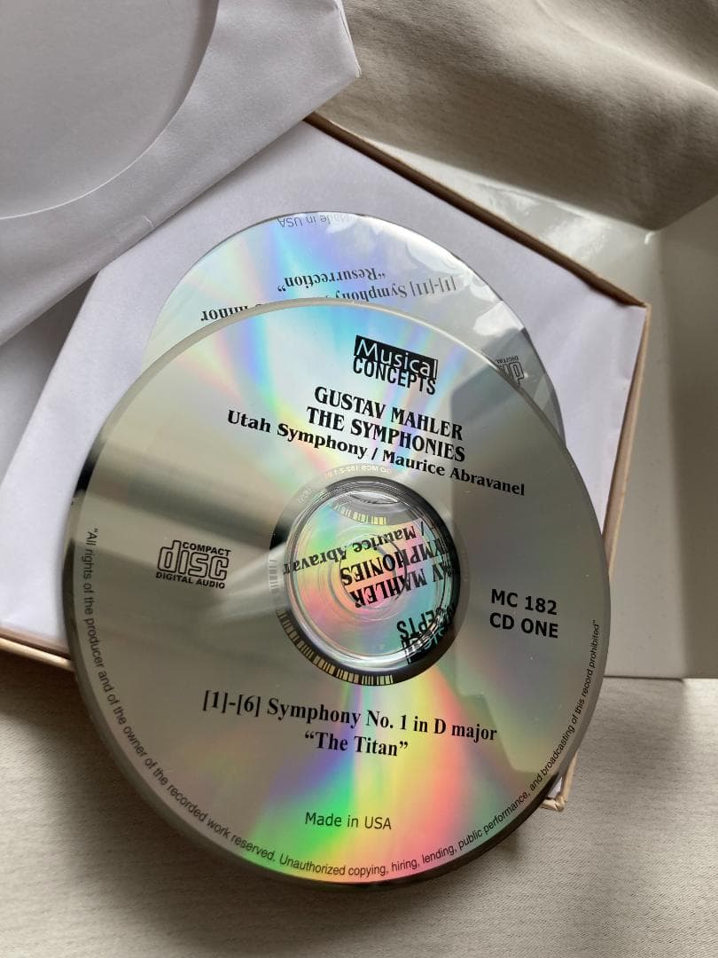 アブラヴァネル マーラー交響曲全集10CD ユタ交響楽団 - メルカリ