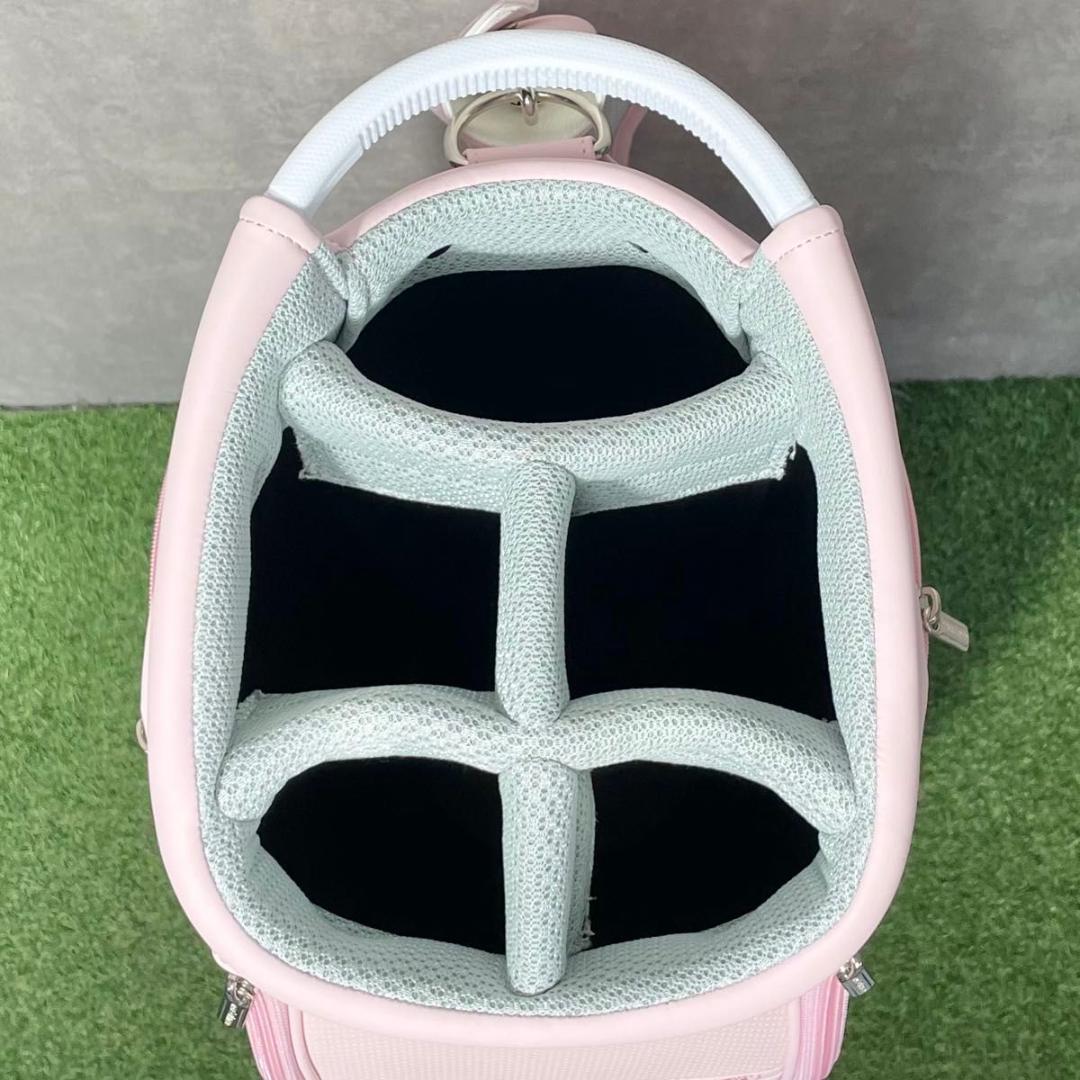 新品】ニューバランス キャディバッグ ゴルフバッグ ピンク 2024年 高