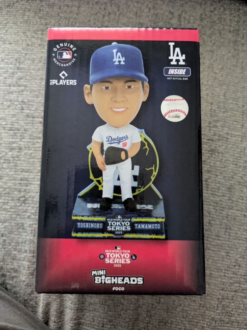世界150個限定　山本由伸 ボブルヘッド　フィギュア　東京シリーズ 大谷翔平 ☆限定30個☆大谷翔平＆山本由伸ドジャース入団記念foco社製ミニ