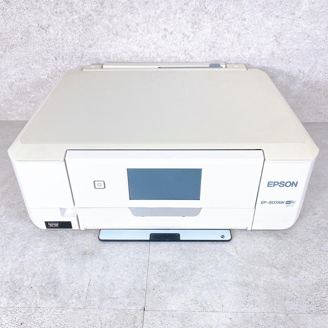 【現状品/ジャンク】EPSON EP-807AW カラリオプリンター ジャンク EPSON EP-807AWプリンター 通電のみ - メルカリ