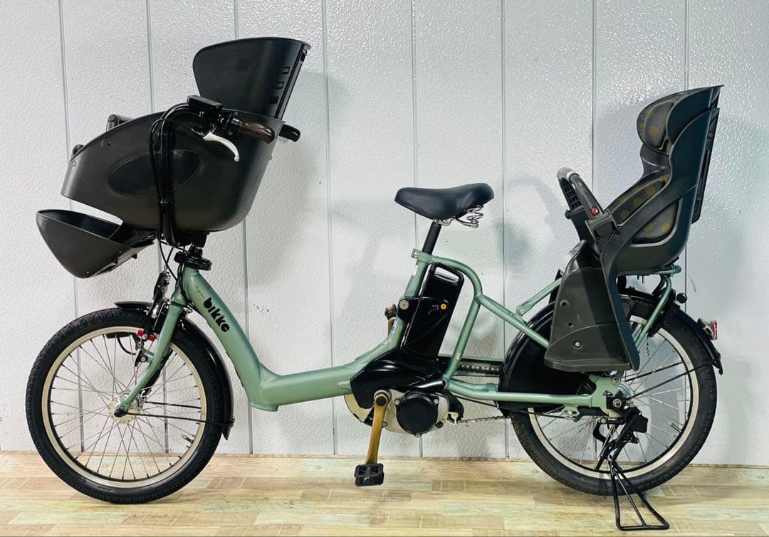 3233ブリヂストン8.9アンペア 3人乗り対応子供乗せ 電動アシスト自転車