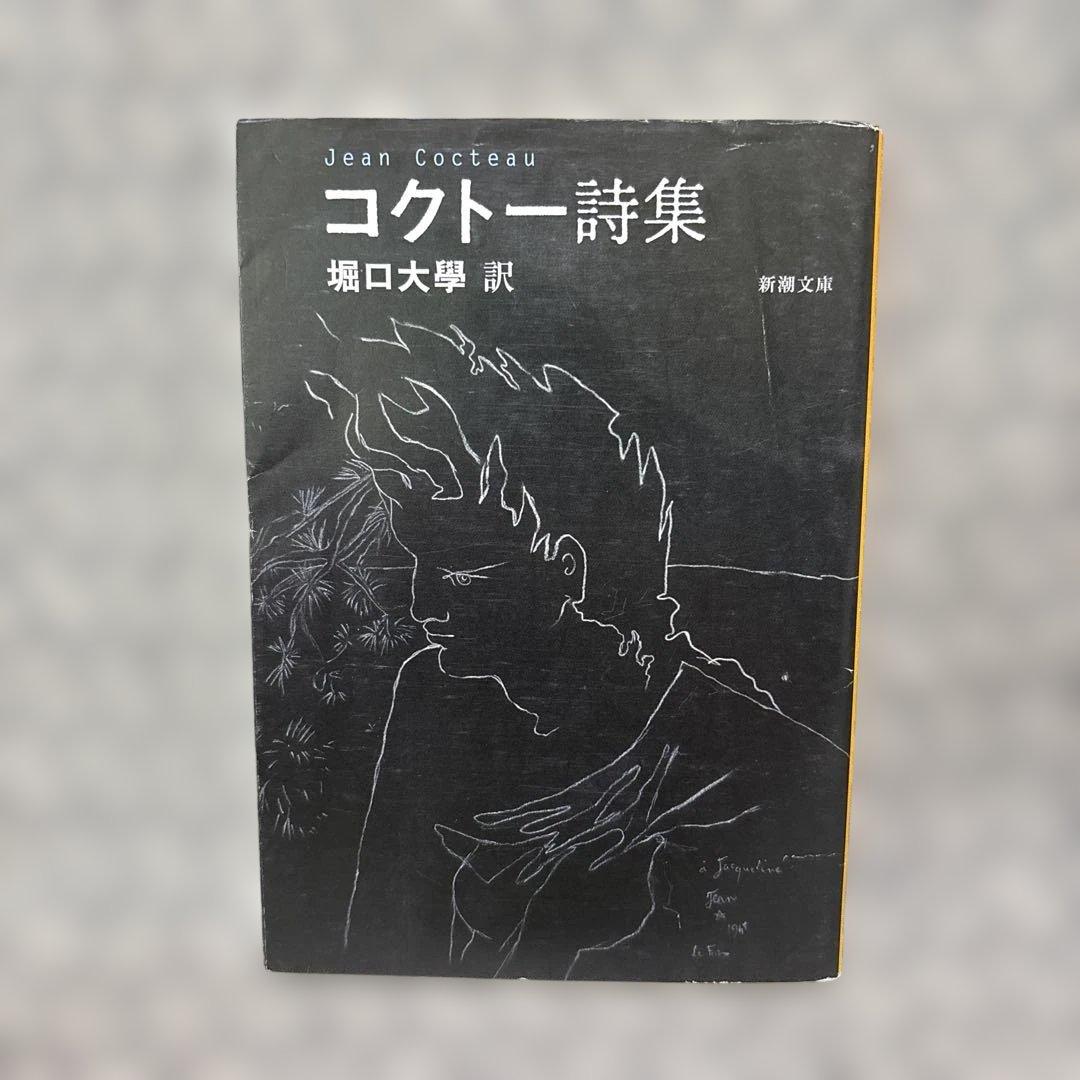 コクトー詩集 新潮文庫 表紙画 ジャン・コクトー - メルカリ