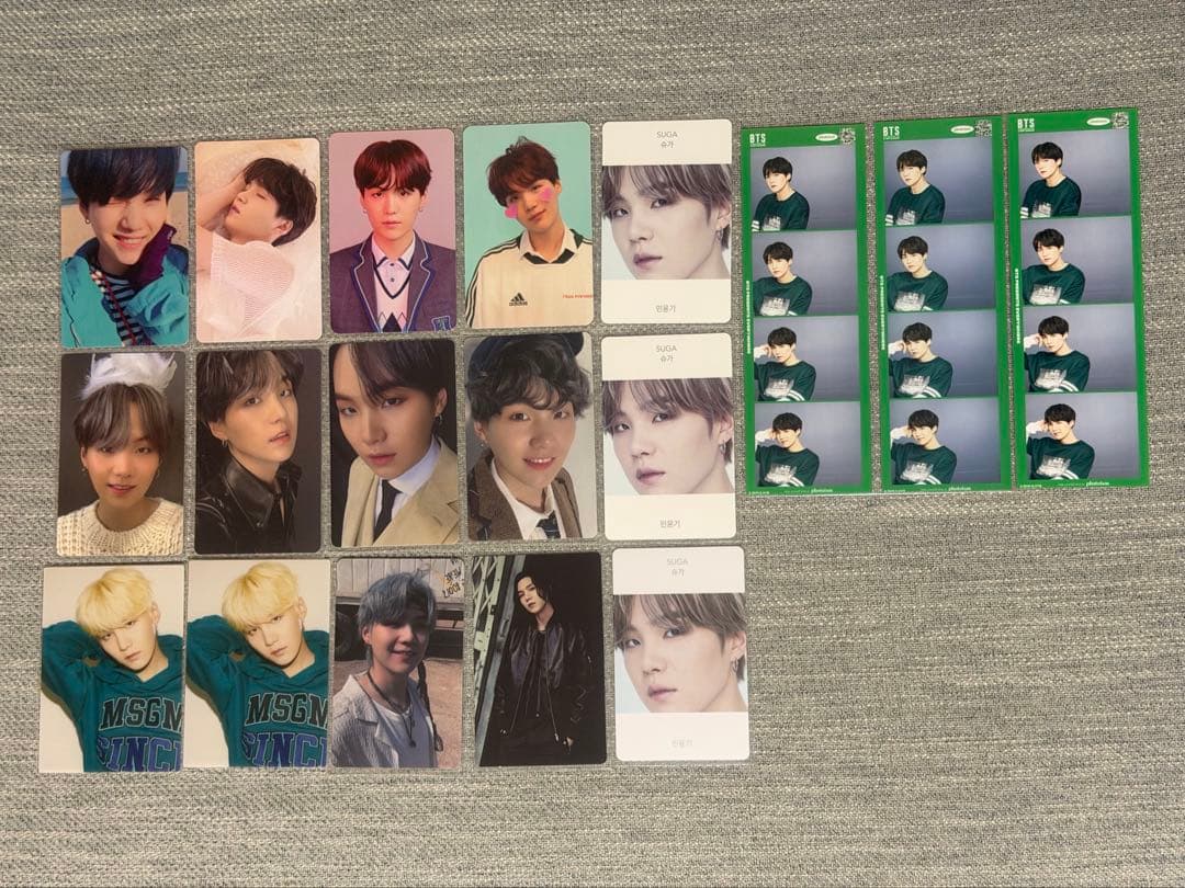 BTS SUGA シュガ ユンギ トレカ まとめ売り - メルカリ