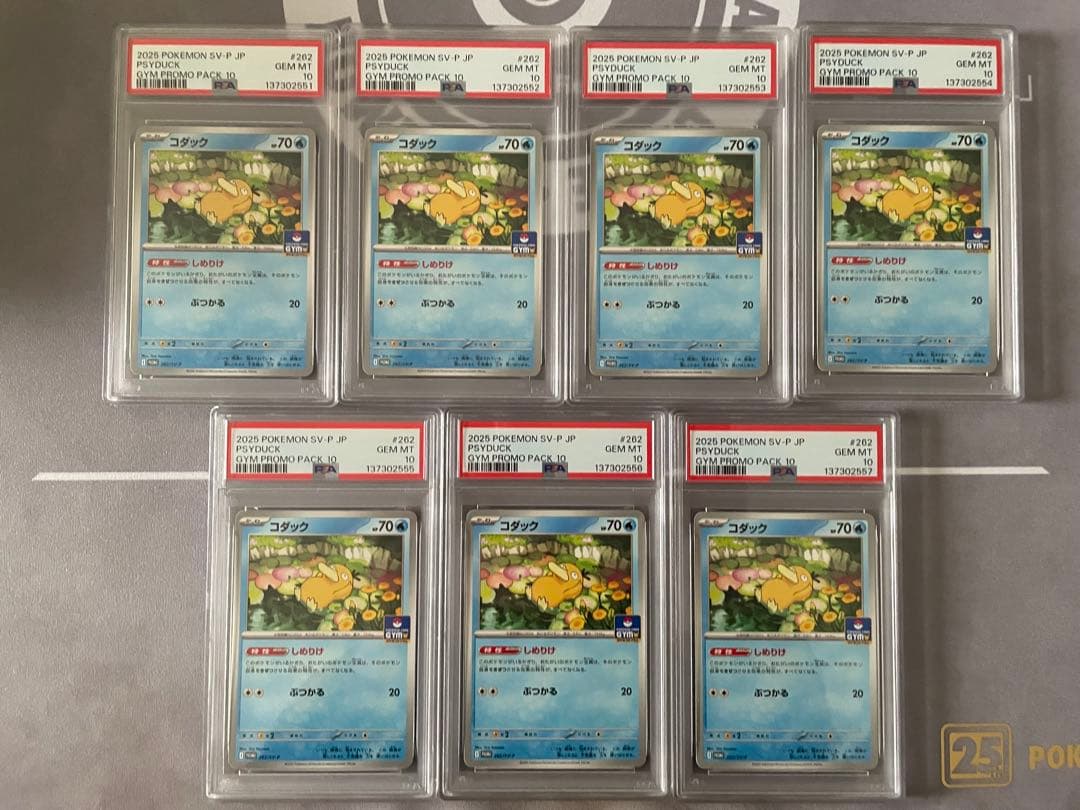 PSA10】7連番 コダック ジムプロモ しめりけ 262/SV-P - メルカリ