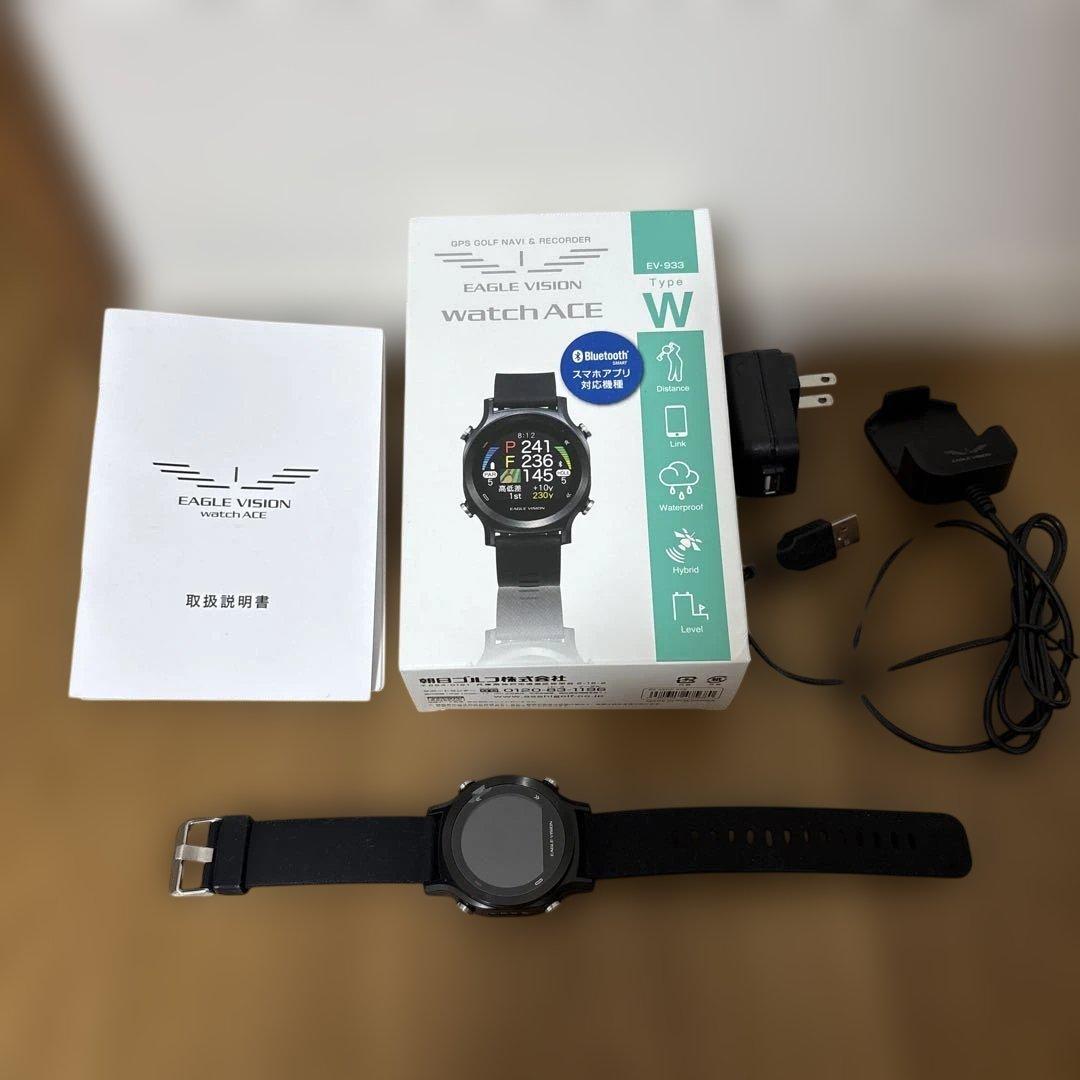 ラウンド用品・アクセサリー EAGLEVISION WATCH ACE EV-933 EAGLE VISION（イーグルビジョン） GPS NEXT watch ACE | 自転車