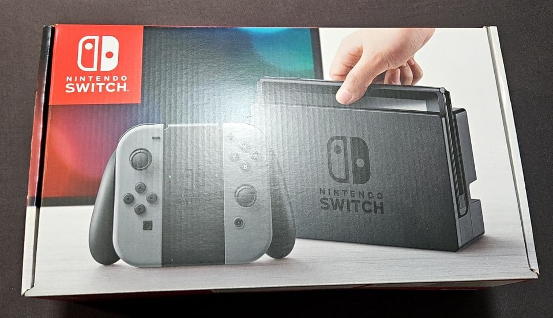 Nintendo Switch 本体 グレー スイッチケース付き - メルカリ