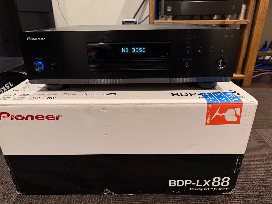 【美品】Pioneer BDP-LX88 ブルーレイプレーヤー Amazon.co.jp: Pioneer ブルーレイディスクプレーヤー BDP-LX88 : 家電