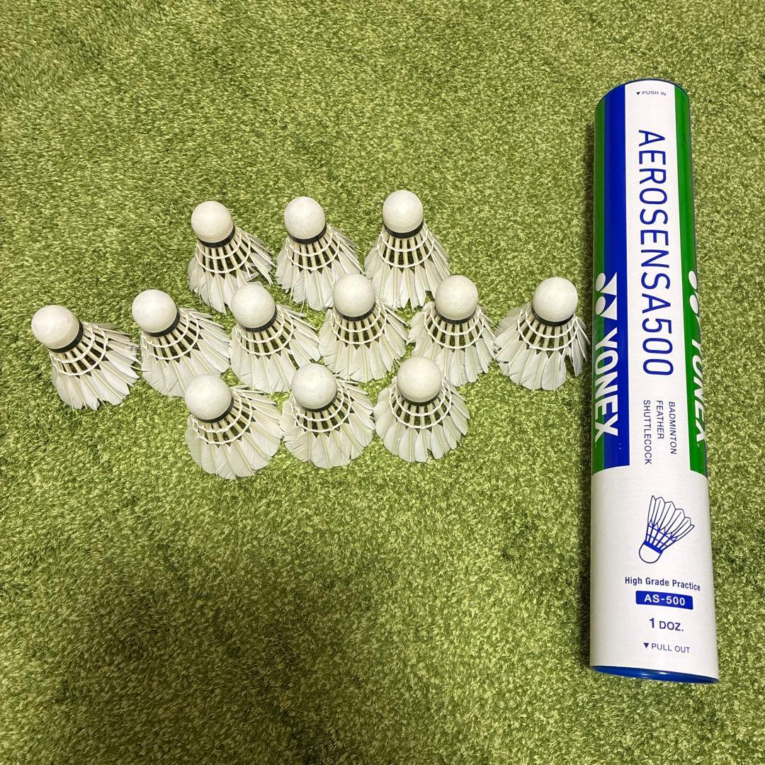 YONEX AEROSENSA 500 シャトル 12個入り 中古品 - メルカリ