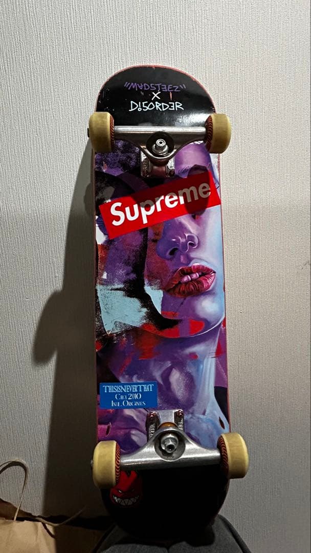 DISORDER(Nyjahブランド)スケートボード 8.0インチ 値下げ可 DISORDER ディスオーダーTABS DECK ナイジャヒューストン Nyjah Huston