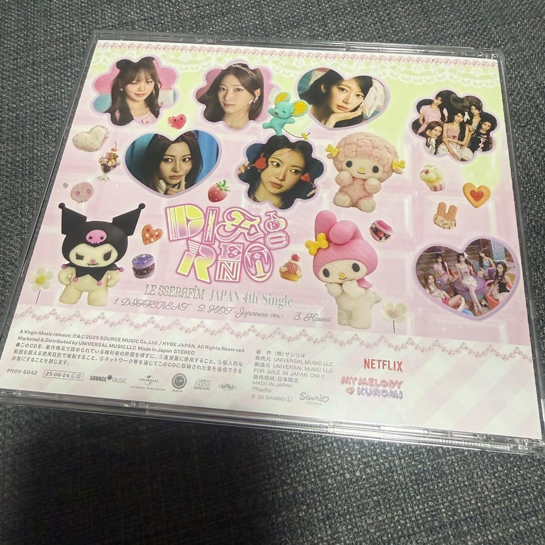 LE SSERAFIM different マイメロ クロミ盤 CD - メルカリ