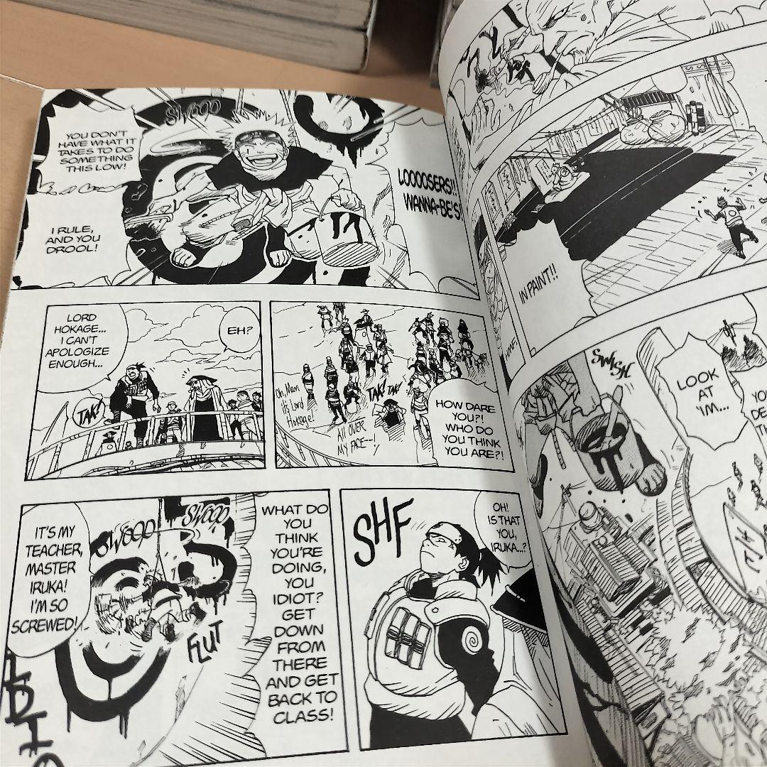 英語版 ナルト NARUTO 27冊セット - メルカリ