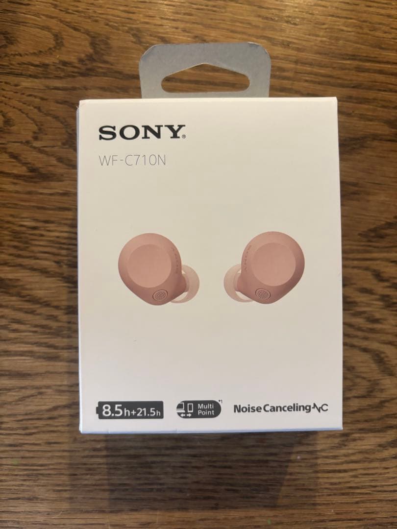 SONY WF-C710N ワイヤレスイヤホン ピンク 完全ワイヤレスイヤホン ピンク WF-C710N PZ ［ワイヤレス(左右分離