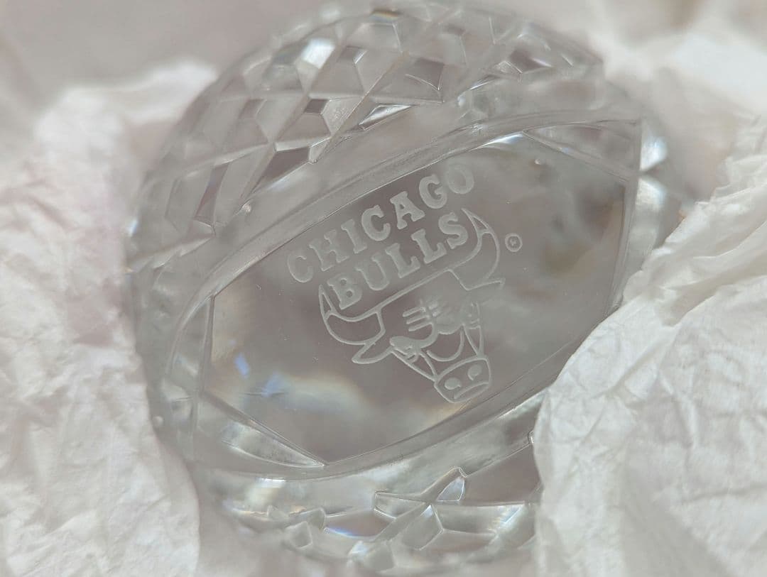 Waterford Crystal シカゴ・ブルズ ペーパーウェイト