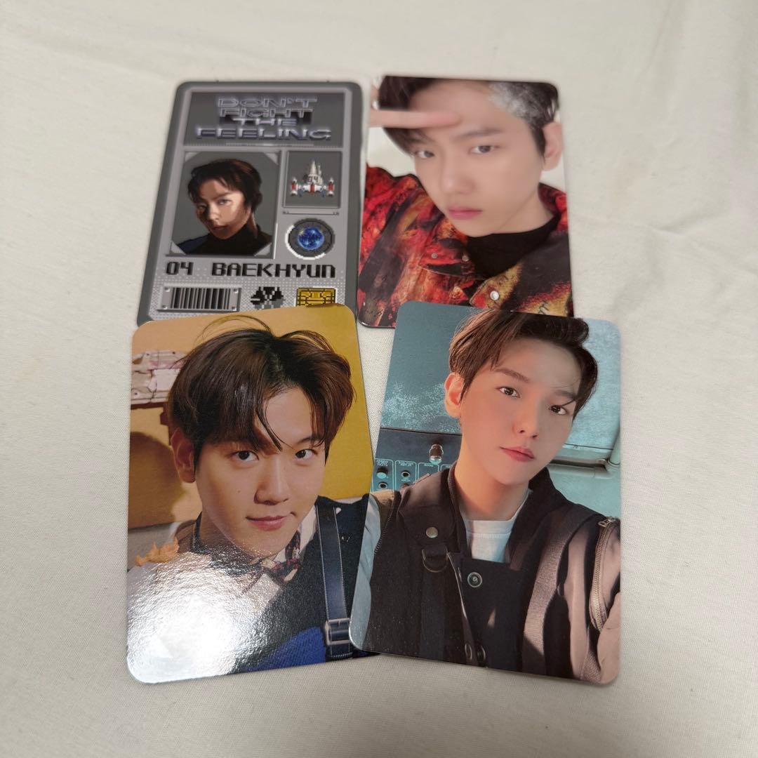 EXO ベッキョン トレカ セット - メルカリ