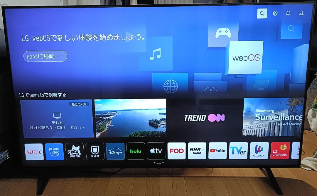 みやちゃん様専用 美品 23年製 75V型 LG 75UQ8000PJC - メルカリ