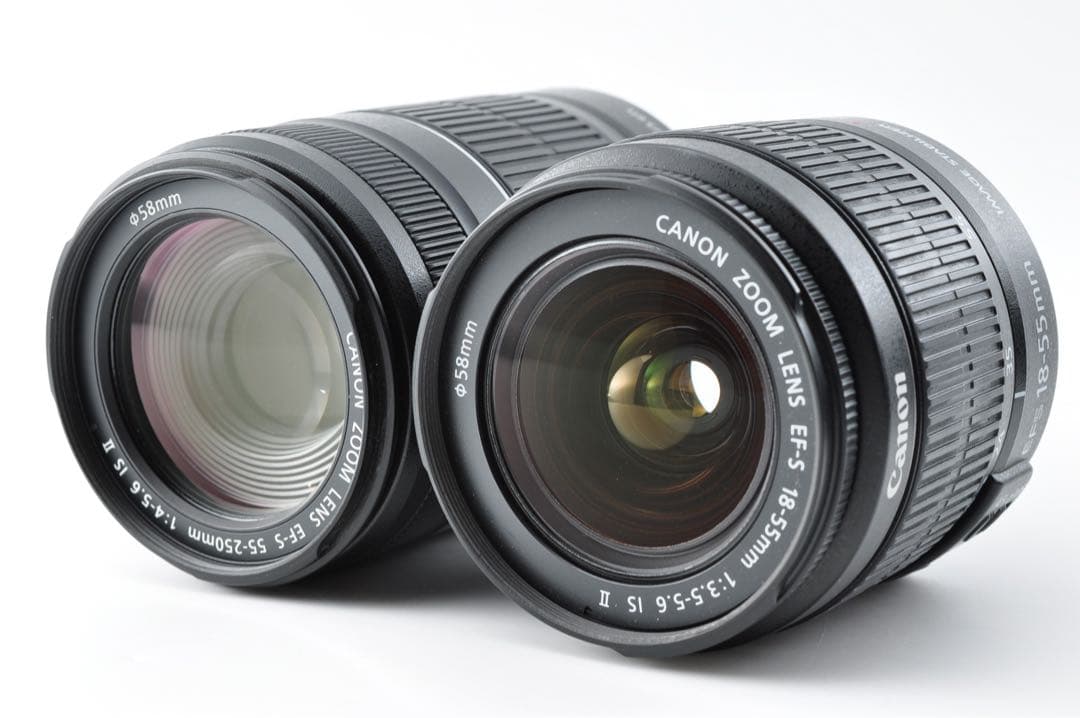 ◾️ 美品 ◾️ Canon EOS 60D ダブルズームキット 《 元箱付き 》