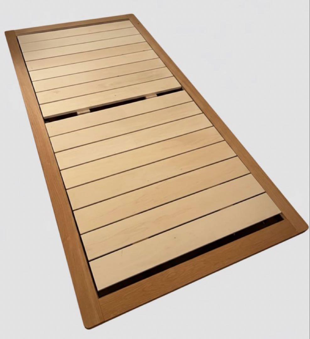 無印良品　木製　ベッドフレーム　マットレス　セット　シングル 木製ベッドフレーム | 無印良品