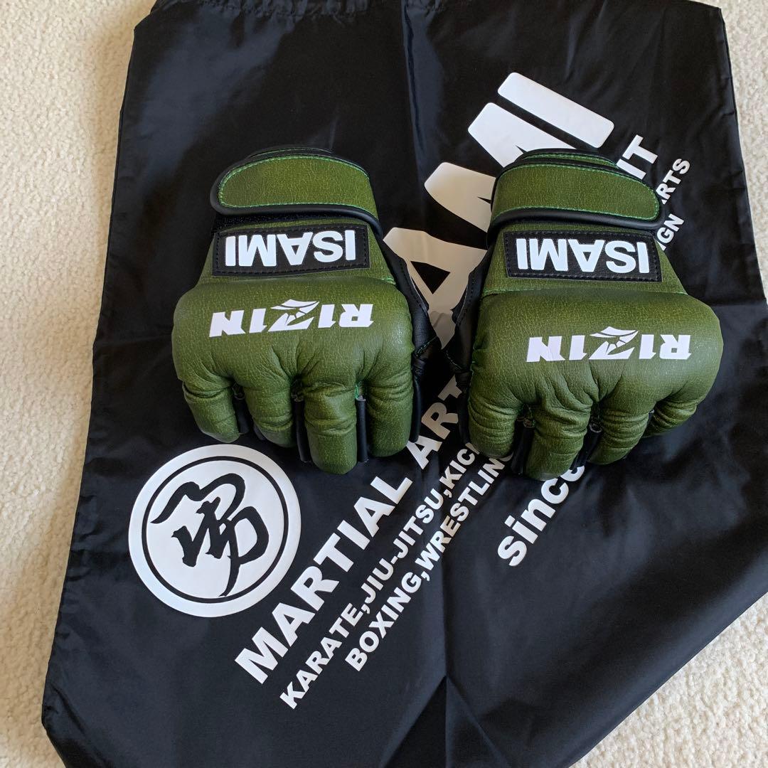 ISAMI RIZIN オープンフィンガーグローブ - メルカリ