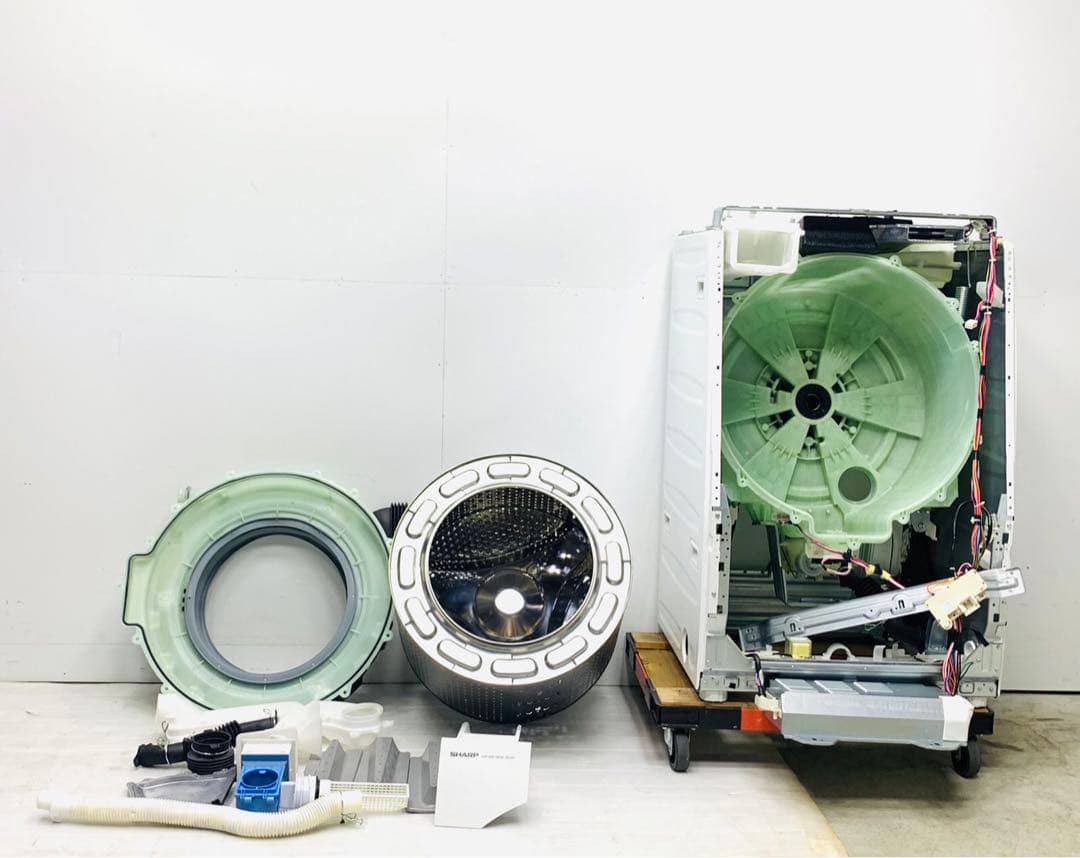 ES-S7C 3ヶ月保証 18年安心分解洗浄マンションサイズ ドラム式洗濯乾燥機