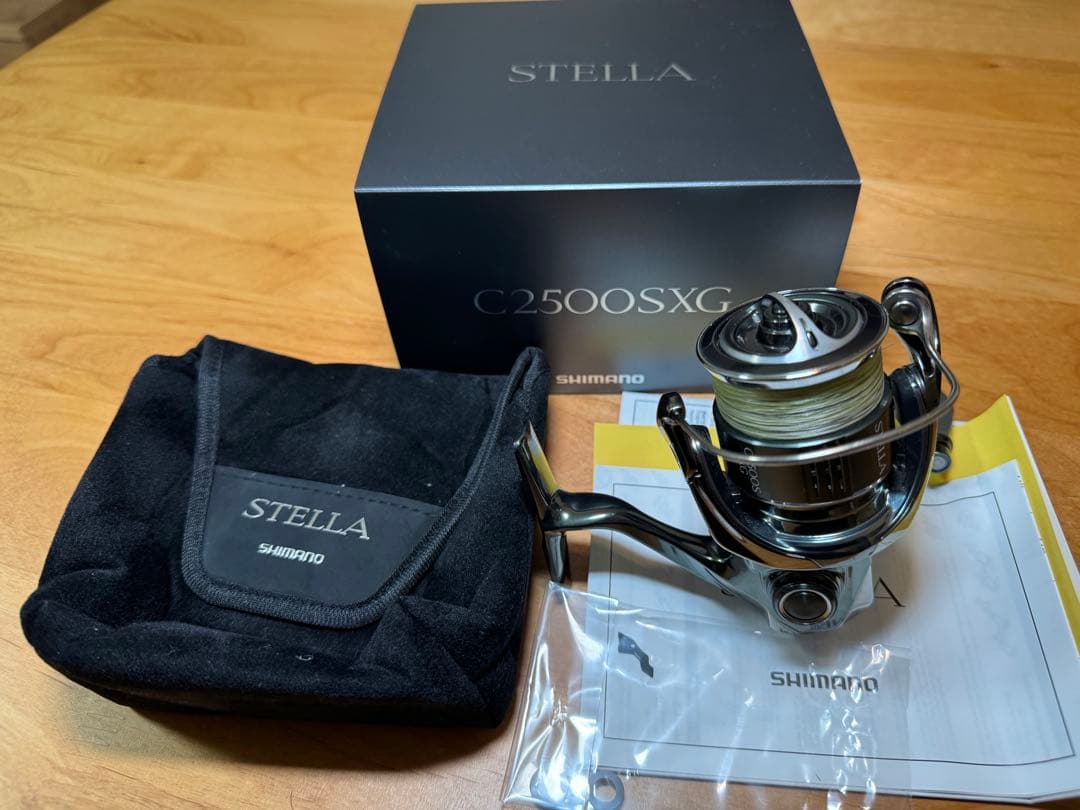22 ステラ C2500SXG 美品 使用少なめ ボーンラッシュ0.5号150m 22 ステラ C2500SXG 美品 使用少なめ ボーンラッシュ0.5号150m - メルカリ
