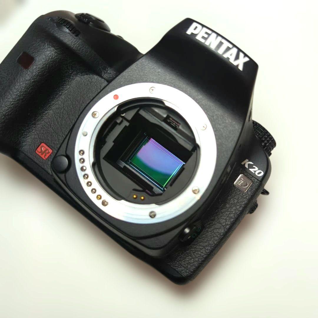PENTAX K20D デジタル一眼レフカメラ 本体 バッテリー付 レンズ - メルカリ