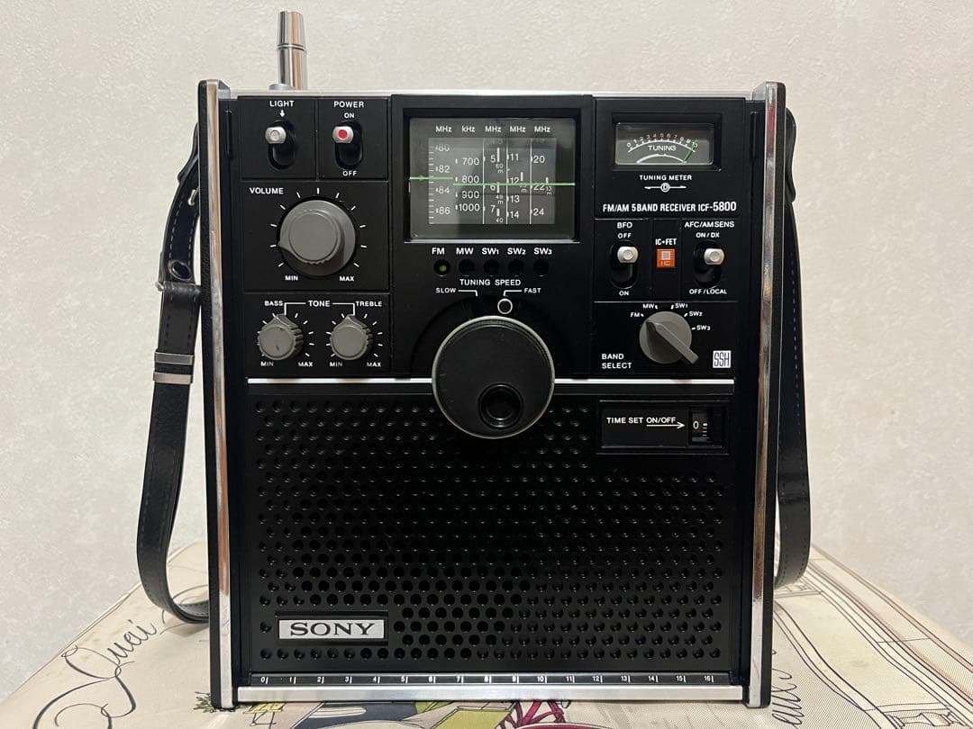 動作美品！○SONY スカイセンサ－ ICF5800 ○昭和のBCL傑作機！ - メルカリ