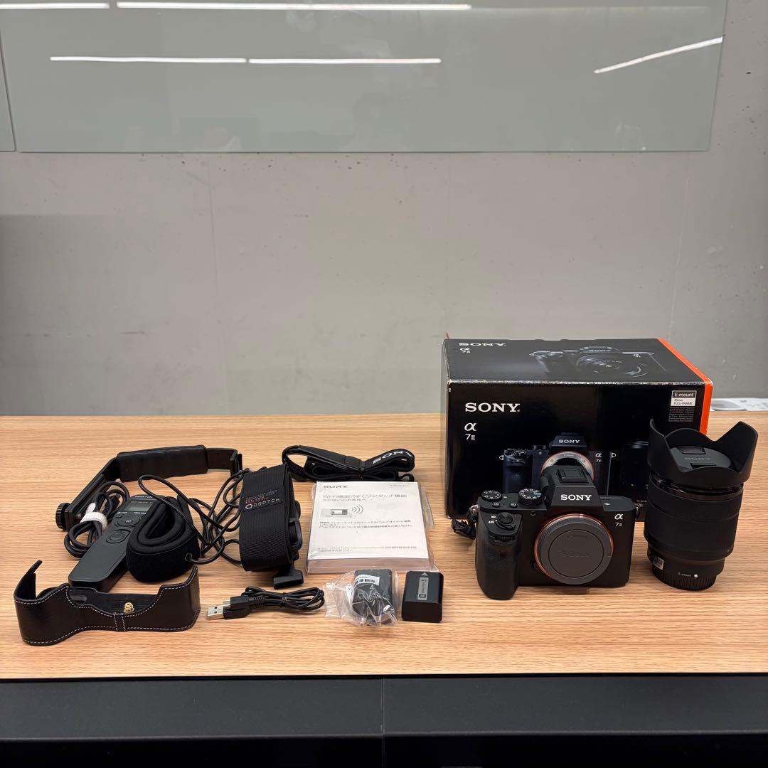 SONY α7 II ILCE-7M2Kズームレンズキット フルサイズミラーレス SONY】ソニー『α7II ズームレンズキット』ILCE-7M2K 2430万画素 フル