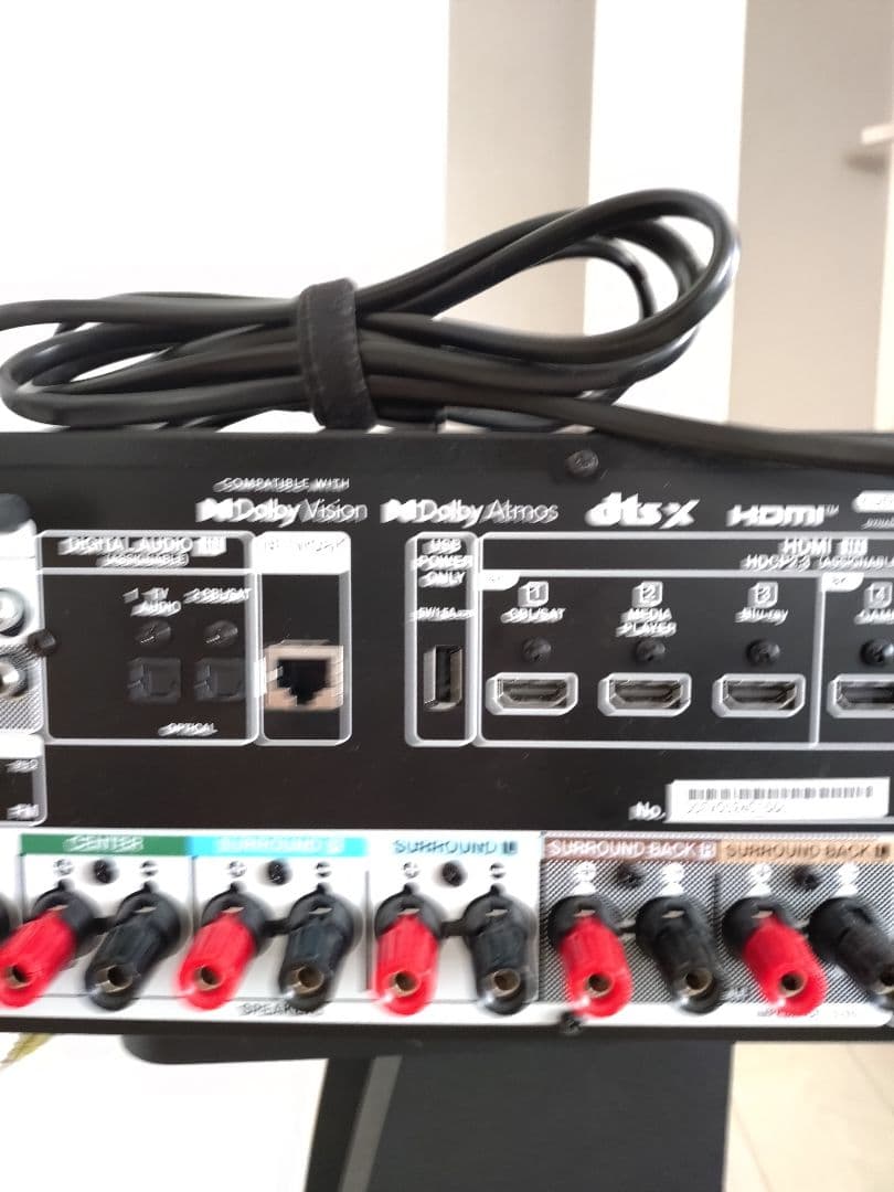 【2024年製・美品】デノン AVR-X1800HK 7.2ch AVアンプ