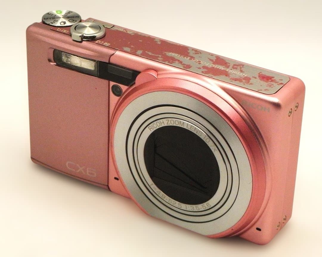 リコー Ricoh CX6 Pink コンパクトデジタルカメラ - メルカリ