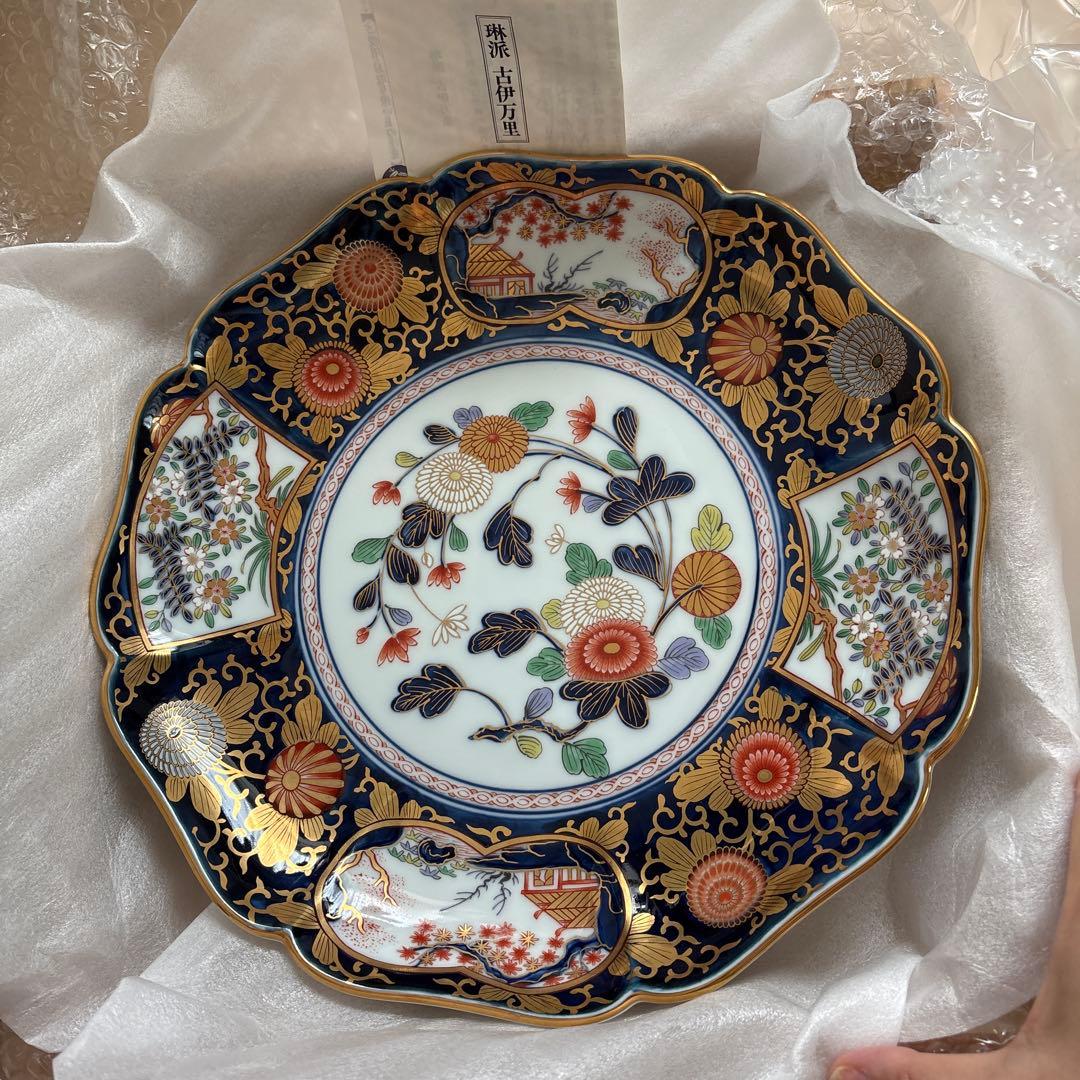 有田焼 其泉窯 琳派古 伊万里様式 大皿 金彩 盛皿 祝い お正月 - メルカリ