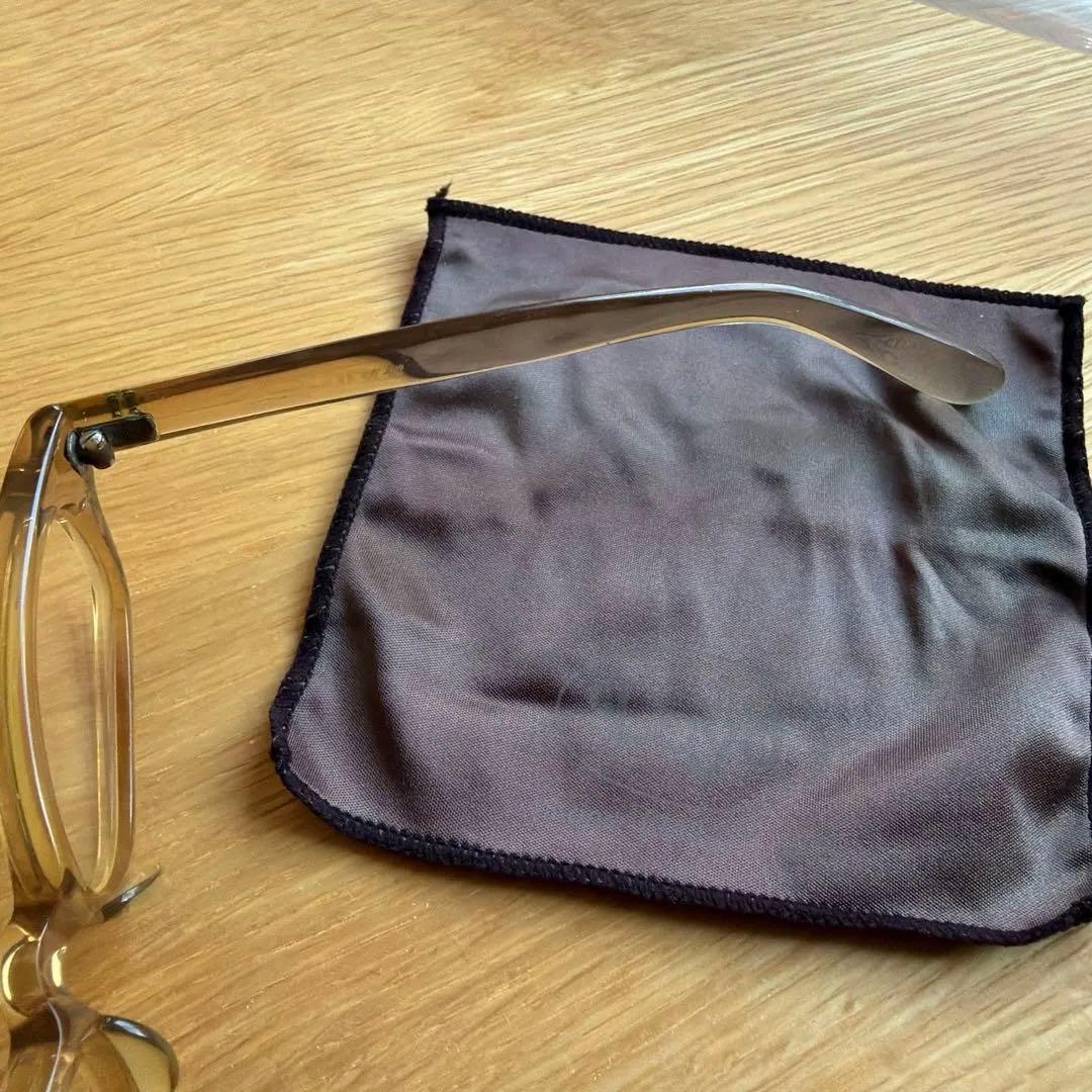 泰八郎謹製 T-104 メガネ クリアベージュ オプティシアン・ロイド購入