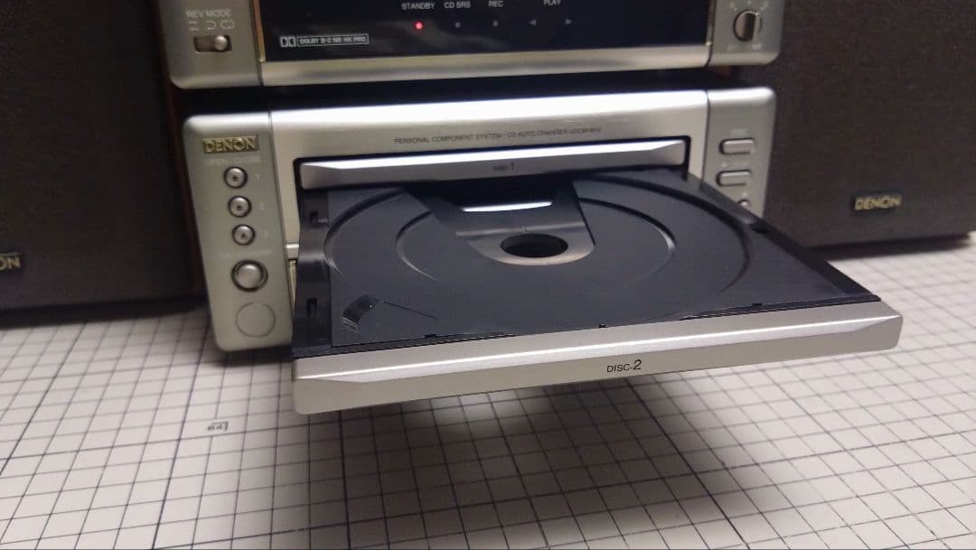 DENON UD-M10 MD カセット スピーカー セット ミニコンポ - メルカリ