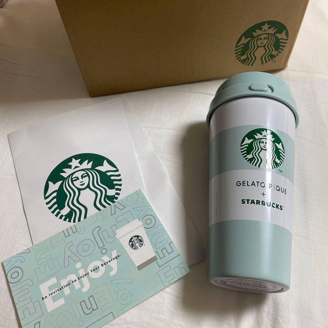 スタバ　ジェラピケ　ステンレスボトル gelato pique（ジェラートピケ） 【新品】1週間以内発送【ミント