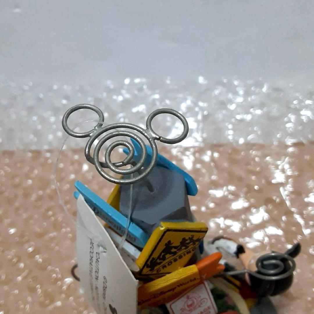 レア WDW購入 写真立て ディズニー ミッキー 標識 プルート フィギュア