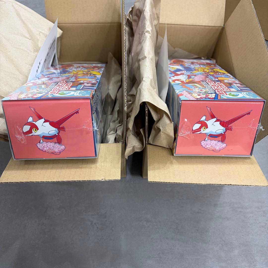 ポケモンセンターフクオカ スペシャルBOX 2個シュリンク付き未開封