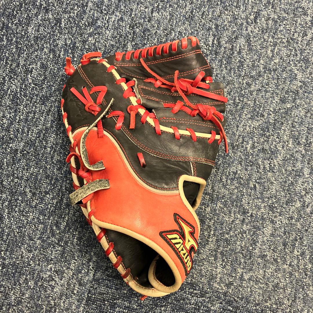 Mizuno 軟式グローブ 黒/赤ファーストミット 楽天市場】ミズノプロ オーダーグラブ 軟式ファーストミット TK 2026年