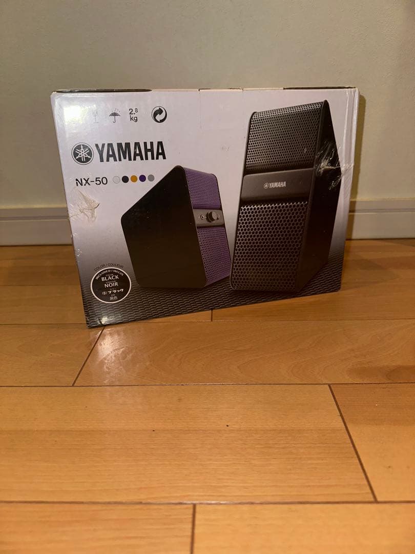 【廃盤】【新品シュリンク付き】 ヤマハ・NX-50・パワードスピーカー・ブラック テレビサイドや、PCにぴったりのコンパクトサイズ いい音カンタン、お