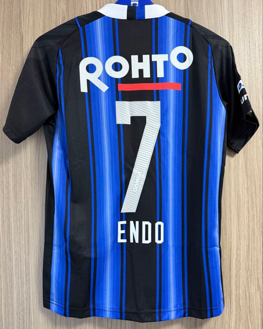 7 ENDO】Jリーグ 2015 ガンバ大阪 遠藤保仁 レプリカユニフォーム